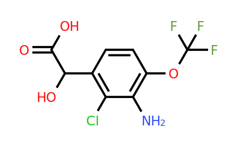 1805265-69-3 | 3-Amino-2-chloro-4-(trifluoromethoxy)mandelic acid