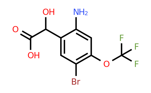1805265-71-7 | 2-Amino-5-bromo-4-(trifluoromethoxy)mandelic acid