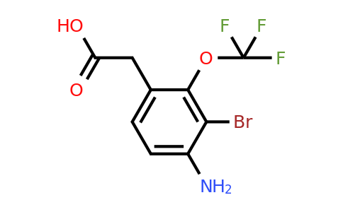 1805265-84-2 | 4-Amino-3-bromo-2-(trifluoromethoxy)phenylacetic acid