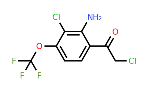 1805265-87-5 | 2'-Amino-3'-chloro-4'-(trifluoromethoxy)phenacyl chloride