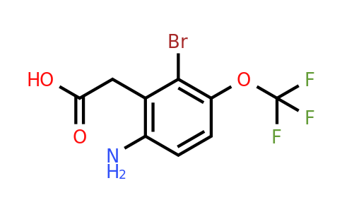 1805265-94-4 | 6-Amino-2-bromo-3-(trifluoromethoxy)phenylacetic acid