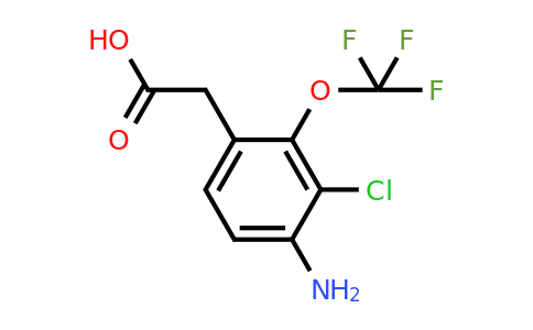 1805266-22-1 | 4-Amino-3-chloro-2-(trifluoromethoxy)phenylacetic acid