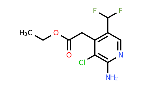 1805266-30-1 | Ethyl 2-amino-3-chloro-5-(difluoromethyl)pyridine-4-acetate