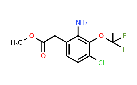 1805266-50-5 | Methyl 2-amino-4-chloro-3-(trifluoromethoxy)phenylacetate