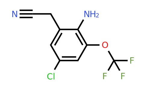 1805266-74-3 | 2-Amino-5-chloro-3-(trifluoromethoxy)phenylacetonitrile