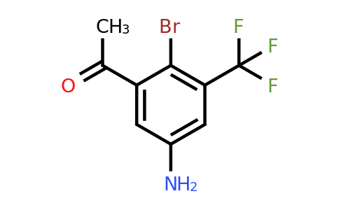 1805267-10-0 | 5'-Amino-2'-bromo-3'-(trifluoromethyl)acetophenone