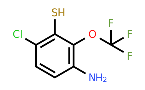 1805267-12-2 | 3-Amino-6-chloro-2-(trifluoromethoxy)thiophenol