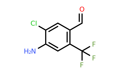 1805267-23-5 | 4-Amino-5-chloro-2-(trifluoromethyl)benzaldehyde