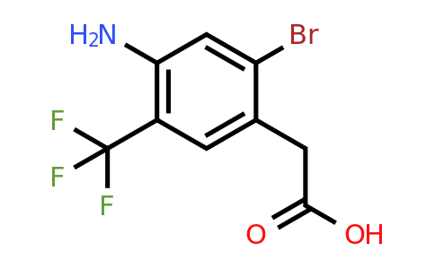 1805268-34-1 | 4-Amino-2-bromo-5-(trifluoromethyl)phenylacetic acid