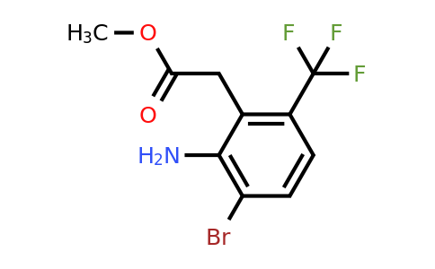 1805268-65-8 | Methyl 2-amino-3-bromo-6-(trifluoromethyl)phenylacetate