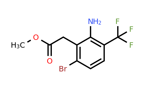 1805268-76-1 | Methyl 2-amino-6-bromo-3-(trifluoromethyl)phenylacetate