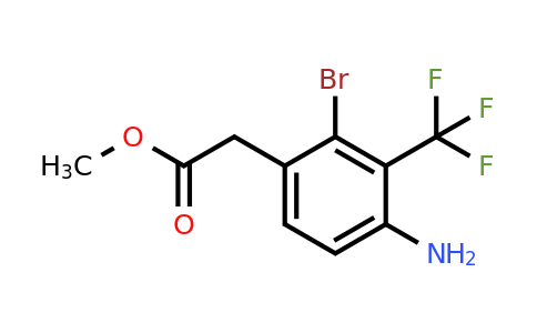 1805268-93-2 | Methyl 4-amino-2-bromo-3-(trifluoromethyl)phenylacetate