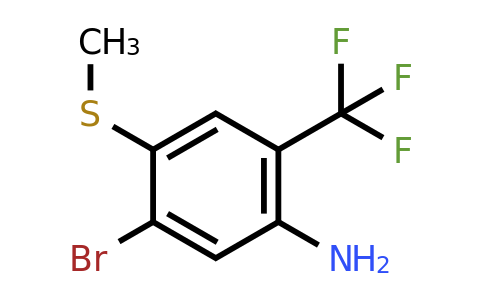1805269-29-7 | 4-Amino-2-bromo-5-(trifluoromethyl)thioanisole