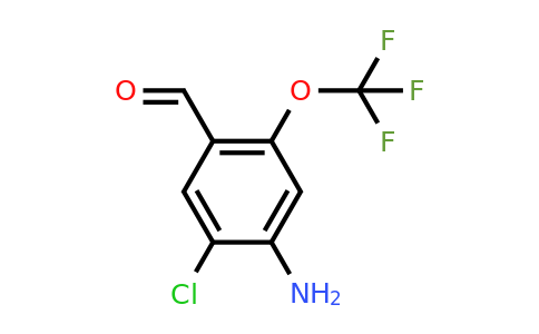 1805270-69-2 | 4-Amino-5-chloro-2-(trifluoromethoxy)benzaldehyde