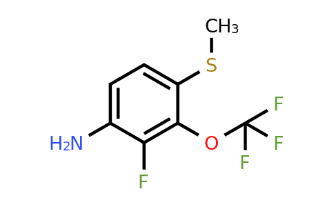 1805271-18-4 | 4-Amino-3-fluoro-2-(trifluoromethoxy)thioanisole