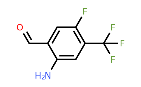1805271-50-4 | 2-Amino-5-fluoro-4-(trifluoromethyl)benzaldehyde