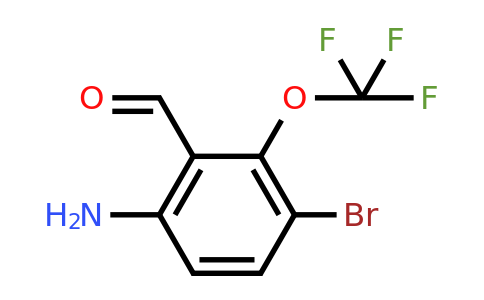 1805271-74-2 | 6-Amino-3-bromo-2-(trifluoromethoxy)benzaldehyde