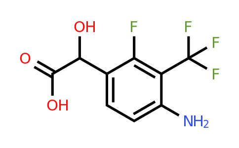 1805272-54-1 | 4-Amino-2-fluoro-3-(trifluoromethyl)mandelic acid