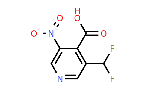 1805274-90-1 | 3-(Difluoromethyl)-5-nitropyridine-4-carboxylic acid