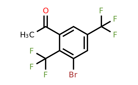1805276-38-3 | 2',5'-Bis(trifluoromethyl)-3'-bromoacetophenone