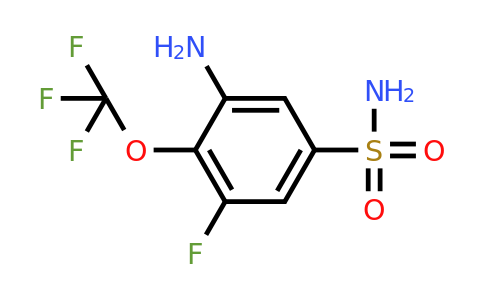 1805276-56-5 | 3-Amino-5-fluoro-4-(trifluoromethoxy)benzenesulfonamide
