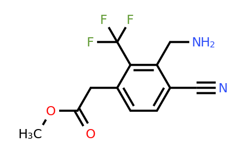 1805277-00-2 | Methyl 3-aminomethyl-4-cyano-2-(trifluoromethyl)phenylacetate