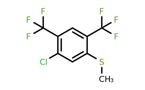 1805277-76-2 | 2,4-Bis(trifluoromethyl)-5-chlorothioanisole