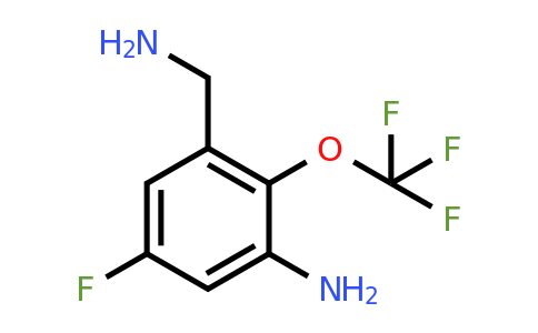 1805277-89-7 | 3-Amino-5-fluoro-2-(trifluoromethoxy)benzylamine