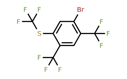 1805278-19-6 | 2,4-Bis(trifluoromethyl)-5-bromo(trifluoromethylthio)benzene
