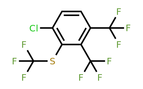 1805278-22-1 | 2,3-Bis(trifluoromethyl)-6-chloro(trifluoromethylthio)benzene
