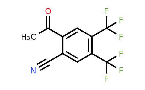 1805278-32-3 | 4',5'-Bis(trifluoromethyl)-2'-cyanoacetophenone