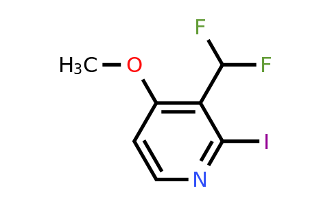 1805278-74-3 | 3-(Difluoromethyl)-2-iodo-4-methoxypyridine