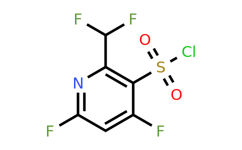 1805282-15-8 | 4,6-Difluoro-2-(difluoromethyl)pyridine-3-sulfonyl chloride