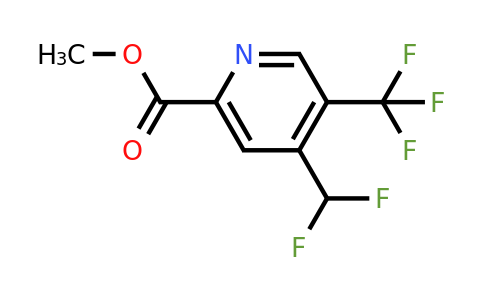 1805285-66-8 | Methyl 4-(difluoromethyl)-5-(trifluoromethyl)pyridine-2-carboxylate