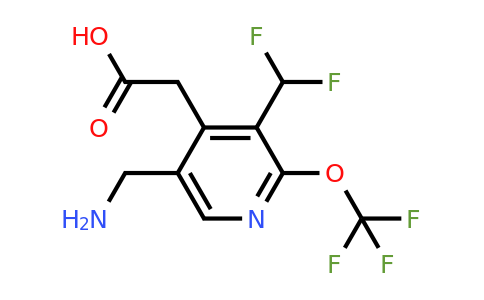 5-(Aminomethyl)-3-(difluoromethyl)-2-(trifluoromethoxy)pyridine-4-acetic acid