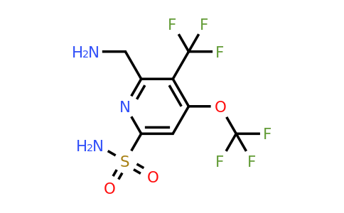 2-(Aminomethyl)-4-(trifluoromethoxy)-3-(trifluoromethyl)pyridine-6-sulfonamide