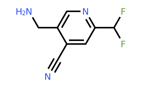 5-(Aminomethyl)-4-cyano-2-(difluoromethyl)pyridine