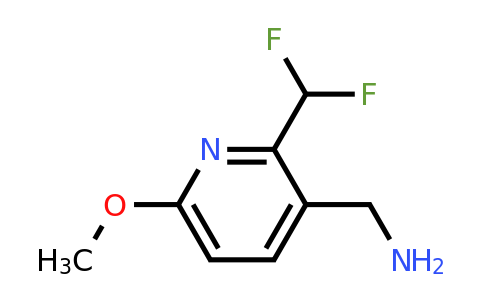 1805307-00-9 | 3-(Aminomethyl)-2-(difluoromethyl)-6-methoxypyridine