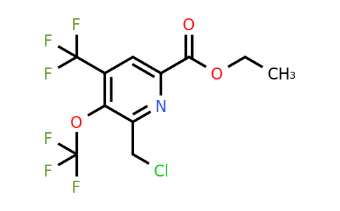 1805308-52-4 | Ethyl 2-(chloromethyl)-3-(trifluoromethoxy)-4-(trifluoromethyl)pyridine-6-carboxylate