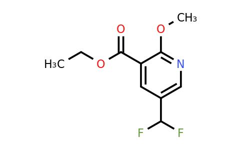 Ethyl 5-(difluoromethyl)-2-methoxypyridine-3-carboxylate