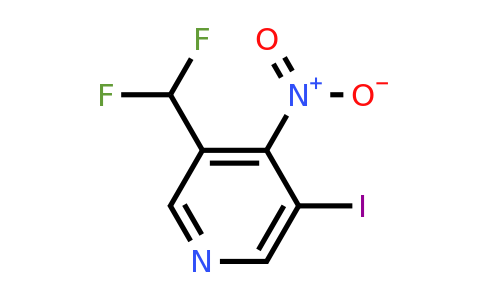 1805313-97-6 | 3-(Difluoromethyl)-5-iodo-4-nitropyridine
