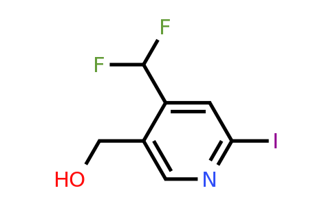 4-(Difluoromethyl)-2-iodopyridine-5-methanol