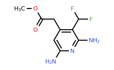 Methyl 2,6-diamino-3-(difluoromethyl)pyridine-4-acetate