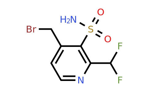 1805320-77-7 | 4-(Bromomethyl)-2-(difluoromethyl)pyridine-3-sulfonamide