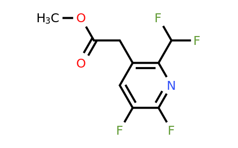 1805323-25-4 | Methyl 2,3-difluoro-6-(difluoromethyl)pyridine-5-acetate