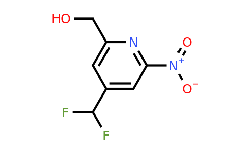 4-(Difluoromethyl)-2-nitropyridine-6-methanol