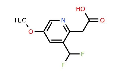 3-(Difluoromethyl)-5-methoxypyridine-2-acetic acid