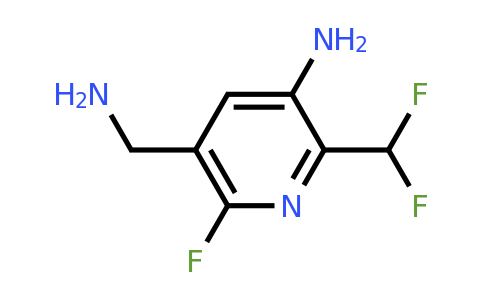 1805334-37-5 | 3-Amino-5-(aminomethyl)-2-(difluoromethyl)-6-fluoropyridine