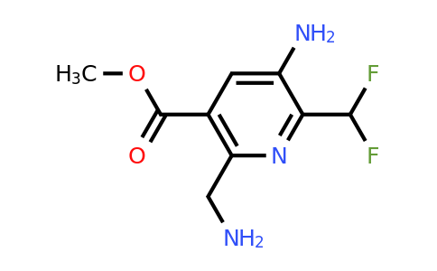 1805336-79-1 | Methyl 3-amino-6-(aminomethyl)-2-(difluoromethyl)pyridine-5-carboxylate