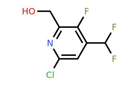 1805385-08-3 | 6-Chloro-4-(difluoromethyl)-3-fluoropyridine-2-methanol